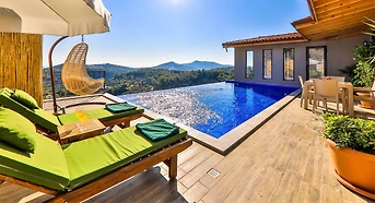 Modern Villa with Indoor Pool in Kalkan Islamlar in Magnificent Nature