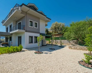 Fethiye Ölüdeniz'de Özel Havuzlu, Yerden Isıtmalı, Lüks Tatil Villası - 3
