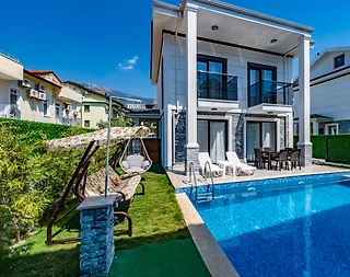 Fethiye Ölüdeniz'de Plaja Yakın, Özel Havuzlu, Konforlu Villa - 2