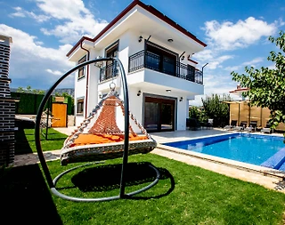 Kaş Andifli'de Özel Havuzlu, Jakuzili, 2+1 Kiralık Modern Villa - 1