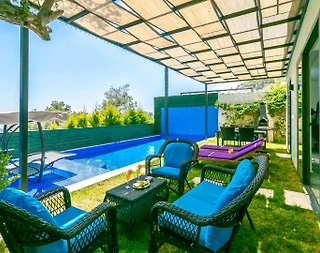 Kaş İslamlar'da Huzurlu Doğa İçinde, Özel Havuzlu, Balayı Villası - 4