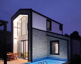 Dalaman'da Doğa İle İç İçe, Özel Havuzlu, Modern Tasarımlı Villa - 3