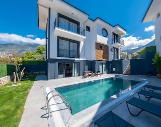 Fethiye Ölüdeniz'de Eşsiz Doğa Manzaralı, Özel Havuzlu, Lüks Villa - 5