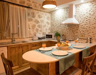 Kaş Sarıbelen'de Huzur Dolu Doğada, Özel Havuzlu, Taş Villa - 4