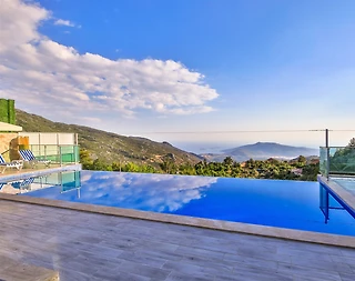 Kaş İslamlar'da Muhteşem Doğa Manzaralı, Özel Havuzlu, Kiralık Villa - 5