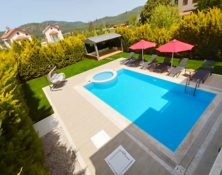 Fethiye Ölüdeniz'de Ferah Bahçeli, Özel Havuzlu, 4+1 Kiralık Villa - 3