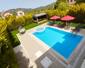 Fethiye Ölüdeniz'de Ferah Bahçeli, Özel Havuzlu, 4+1 Kiralık Villa - 3