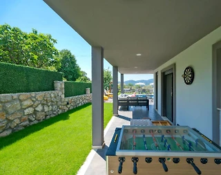 Fethiye Ölüdeniz'de Özel Havuzlu, Yerden Isıtmalı, Lüks Tatil Villası - 4