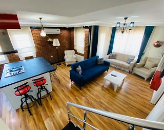 Konyaaltı Gürsu'da Deniz Manzaralı, Plaja Yakın, 3+1 Kiralık Suit - 5