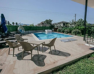 Marmaris Çamdibi'de Eşsiz Doğada, Özel Havuzlu, Şık Kiralık Villa - 3