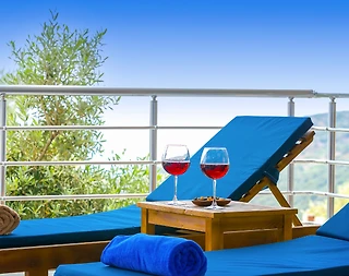 Kaş Akbel'de Enfes Deniz Manzaralı, Özel Havuzlu, Kiralık Villa - 5