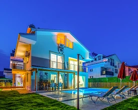 Fethiye'de Çalış Plajına Yakın Konumda, Özel Havuzlu, 4+1, Lüks Villa - 2