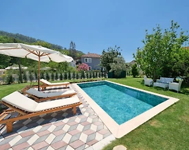 Fethiye İnlice'de Enfes Doğa Manzaralı, Özel Havuzlu, Kiralık Villa - 3