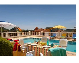 Fethiye Ölüdeniz'de Muhteşem Dağ Manzaralı, Özel Havuzlu, Kiralık Villa - 2