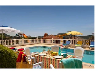 Fethiye Ölüdeniz'de Muhteşem Dağ Manzaralı, Özel Havuzlu, Kiralık Villa - 2