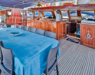 Muğla Fethiye'de 12 Kişilik, Geniş İç Hacme Sahip, Konforlu Gulet - 4
