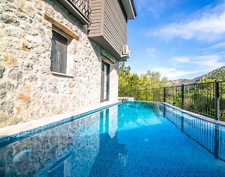 Marmaris Turgut'ta Eşsiz Doğada, Özel Havuzlu, Lüks Villa - 2