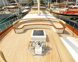 Muğla Fethiye'de 10 Kişilik, Geniş İç Hacme Sahip, Ahşap Gulet - 2