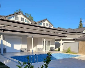 Kemer Arslanbucak'ta Modern Tasarımlı, Ortak Havuzlu, Kiralık Villa - 2