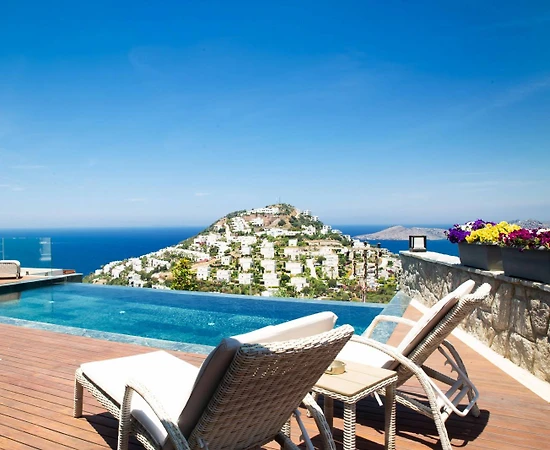 Muğla Bodrum Bölgesinde Elverişli Konumda, Özel Havuzlu, Lüks Villa - 1