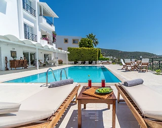 Muğla Bodrum'da Özel Havuzlu, Deniz Manzaralı, Lüks Villa - 4