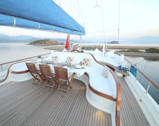 Muğla Fethiye'de 10 Kişilik, Lüks İç Tasarıma Sahip Gulet - 3