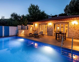 Kaş İslamlar'da Doğanın Kalbinde, Özel Havuzlu, Balayı Villası - 1