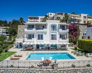 Muğla Bodrum'da Özel Havuzlu, Deniz Manzaralı, Lüks Villa - 3