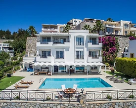 Muğla Bodrum'da Özel Havuzlu, Deniz Manzaralı, Lüks Villa - 3