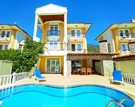 Fethiye Ölüdeniz'de Ölüdeniz Plajına Yakın, Özel Havuzlu, Kiralık Villa - 3