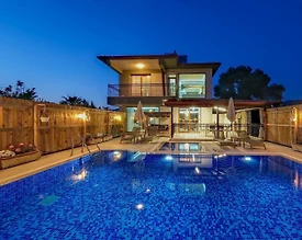 Fethiye Kayaköy'de Doğayla İç İçe, Özel Havuzlu, Jakuzili Villa - 2