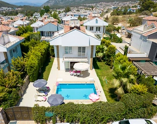 Fethiye Ölüdeniz'de Huzur Dolu Doğada, Özel Havuzlu, Şık Villa - 5