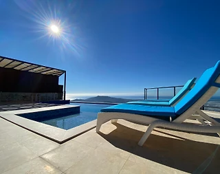 Kaş Üzümlü'de Muhteşem Manzaralı, Özel Havuzlu, Modern Villa - 4