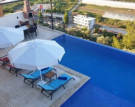 Kaş Yeşilköy'de Eşsiz Doğada, Özel Havuzlu, Jakuzili, Kiralık Villa - 3