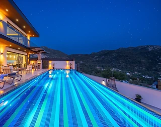 Kaş İslamlar'da Doğa İle İç İçe, Özel Havuzlu, Şık Villa - 3