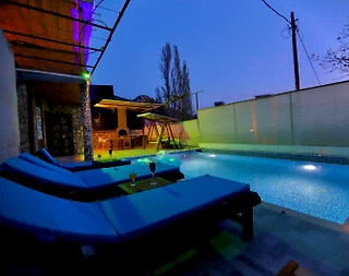 Kaş İslamlar'da Doğa İçerisinde, Özel Havuzlu, Jakuzili Villa - 2