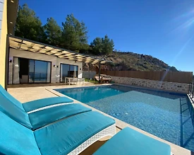 Kaş Üzümlü'de Doğanın İçinde, Özel Havuzlu, 4 Kişilik Villa - 2