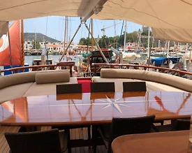 Bodrum'da Mavi Yolculuk Esnasında, Ev Konforunda Rahatlık Sunan Gulet - 2