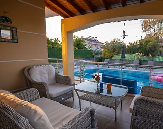 Fethiye Babataşı'nda Merkezi Konumda, Özel Havuzlu, Kiralık Lüks Villa - 4