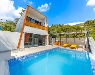 Kalkan İslamlar'da Eşsiz Doğada, Özel Havuzlu, Balayı Villası - 3