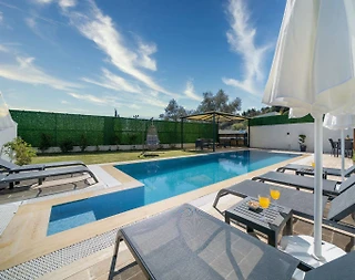 Fethiye Göcek'te Geniş Alanlara Sahip, Özel Havuzlu, Modern Villa - 3