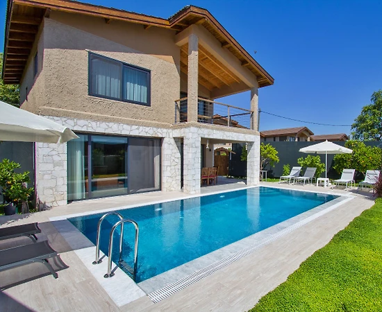 Fethiye Yanıklar'da Doğa İçerisinde, Özel Havuzlu, Kiralık Villa - 1
