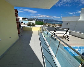 Didim Denizköy'de Mükemmel Deniz Manzaralı, Özel Havuzlu, Kiralık Villa - 2