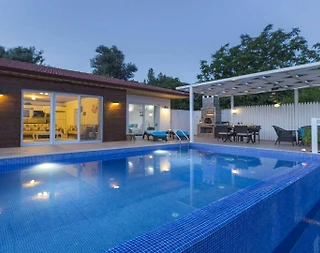 Kaş İslamlar'da Yemyeşil Doğada, Özel Havuzlu, Kiralık Villa - 4