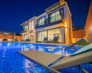 Kaş Kalkan'da Eşsiz Doğa Manzaralı, Özel Havuzlu, Lüks Villa - 2