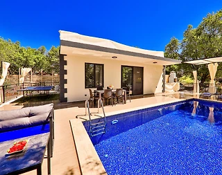 Kaş Ağullu'da Doğa İçerisinde, Özel Havuzlu, Ekonomik Villa - 2