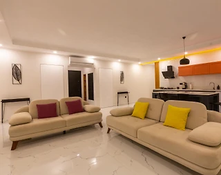 Kaş Sarıbelen'de Yemyeşil Bahçeli, Özel Havuzlu, Jakuzili, Ferah Villa - 5