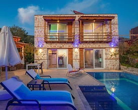 Kaş İslamlar'da Enfes Doğa İçerisinde, Özel Havuzlu, Lüks Villa - 2