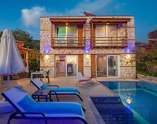 Kaş İslamlar'da Enfes Doğa İçerisinde, Özel Havuzlu, Lüks Villa - 2