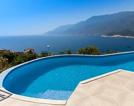Kaş Andifli'de Muhteşem Deniz Manzaralı, Özel Havuzlu, Keyifli Villa - 2
